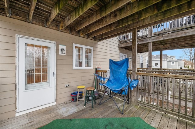 982 Plainfield St Unit 4, Johnston, RI 02919 - view of wooden terrace