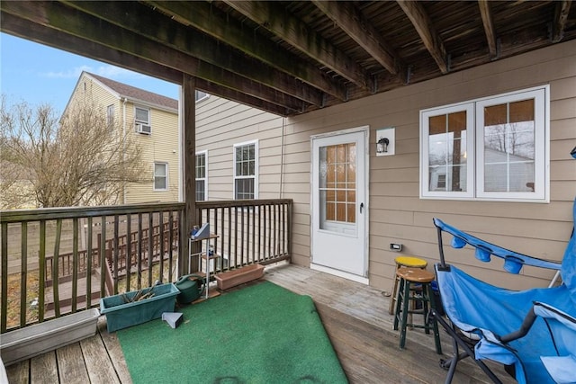 982 Plainfield St Unit 4, Johnston, RI 02919 - view of wooden terrace