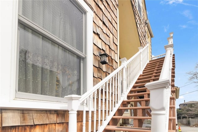 55 Hunter Ave, Newport, RI 02840 - view of stairs