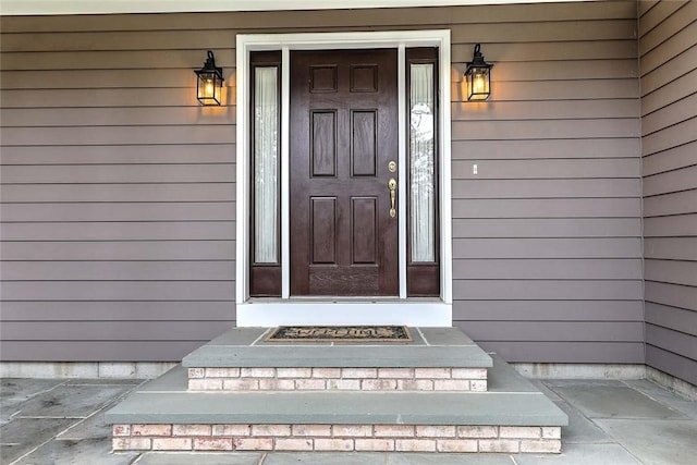 view of property entrance