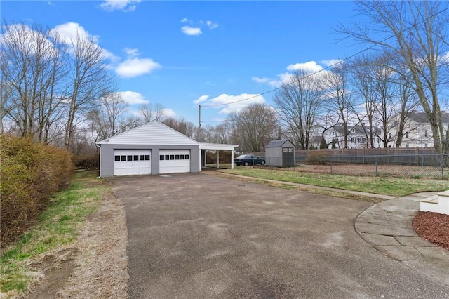 5 Cottage St, Westerly, RI 02891 - garage with a detached garage and fence