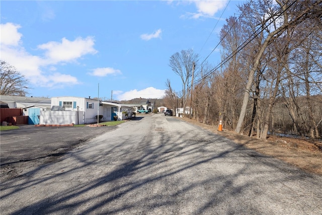 27 Woodward Rd, Lincoln, RI 02865 - view of road featuring a gate