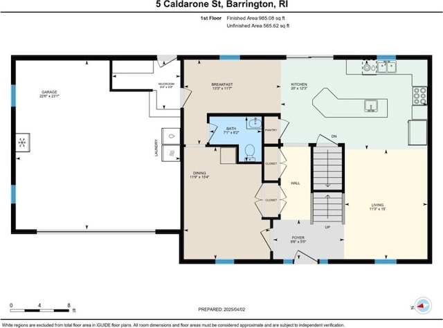 view of layout