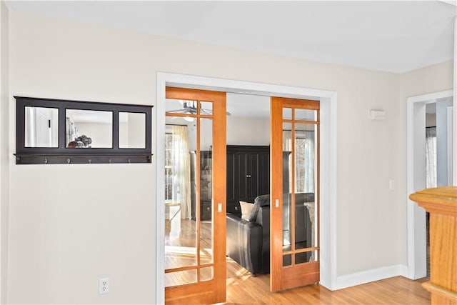 5 Nottingham Way, Freetown, MA 02702 - hallway featuring wood finished floors and baseboards