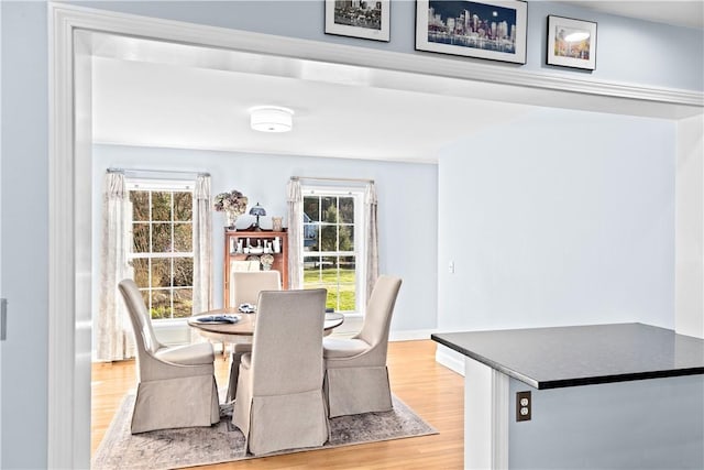 5 Nottingham Way, Freetown, MA 02702 - dining room with light wood finished floors and baseboards