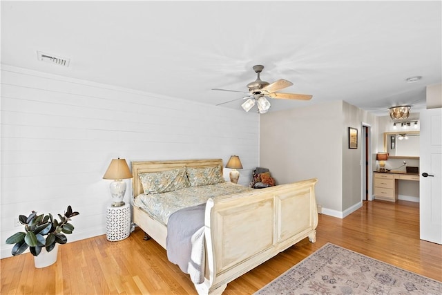 5 Nottingham Way, Freetown, MA 02702 - bedroom with wood finished floors, baseboards, and ceiling fan