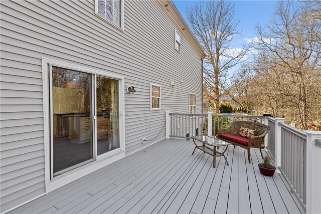 5 Nottingham Way, Freetown, MA 02702 - view of wooden deck
