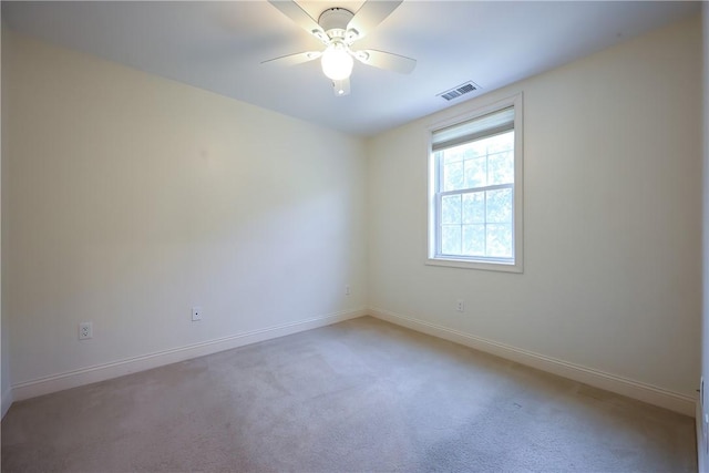 60 Bay Spring Ave Unit A5, Barrington, RI 02806 - empty room with light carpet, baseboards, and ceiling fan