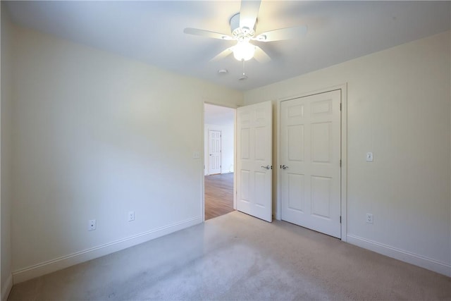 60 Bay Spring Ave Unit A5, Barrington, RI 02806 - unfurnished bedroom featuring baseboards, carpet, and ceiling fan
