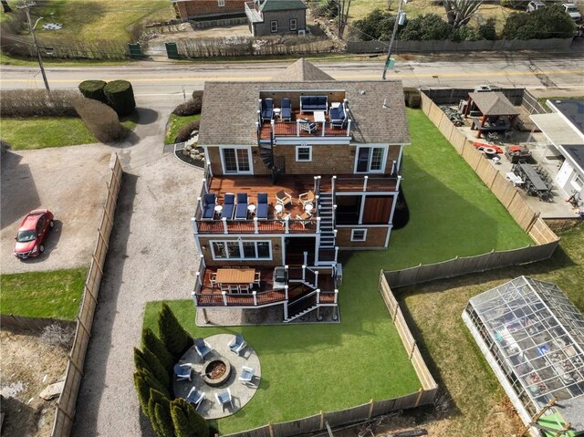 bird's eye view