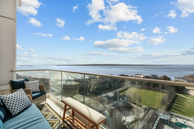 1 Tower Dr Unit 1203, Portsmouth, RI 02871 - balcony featuring a water view