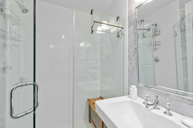 1 Tower Dr Unit 1203, Portsmouth, RI 02871 - full bathroom with a shower stall and a sink