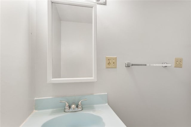 bathroom with a sink