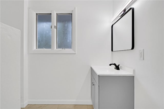 20 Holly Hill Ct, East Greenwich, RI 02818 - bathroom with baseboards and vanity