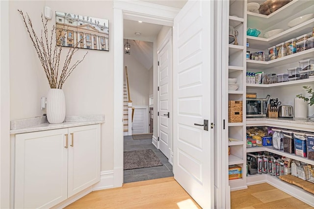 view of pantry