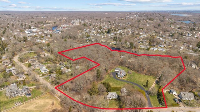 200 Pond St, South Kingstown, RI 02879 - aerial view
