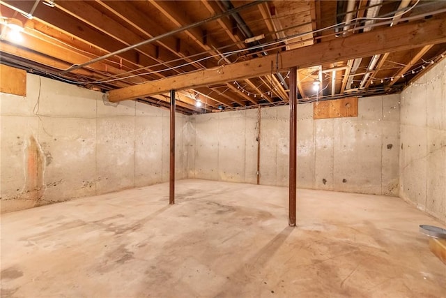 83 Wyndham Ave, Providence, RI 02908 - view of unfinished basement