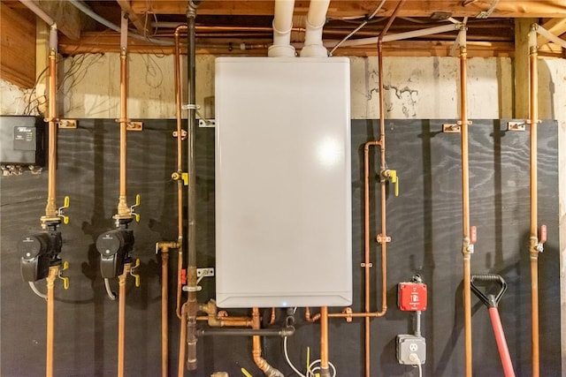 83 Wyndham Ave, Providence, RI 02908 - utility room with water heater