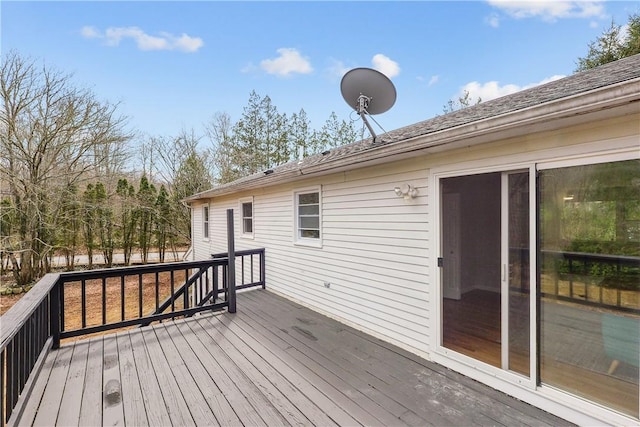 view of deck