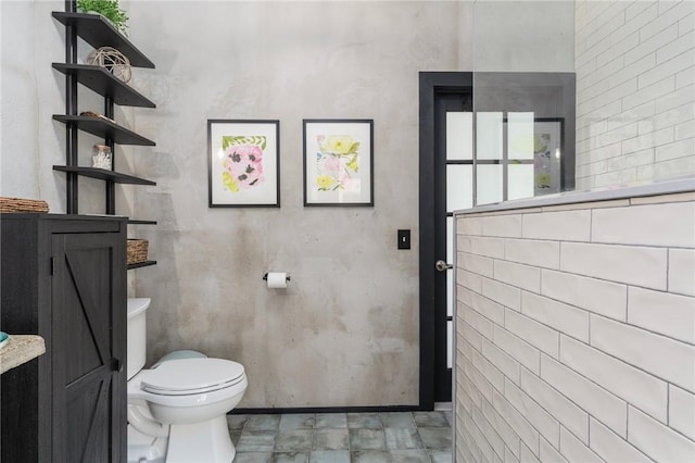 bathroom with toilet