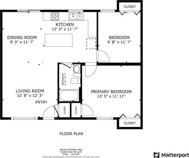 floor plan / room layout