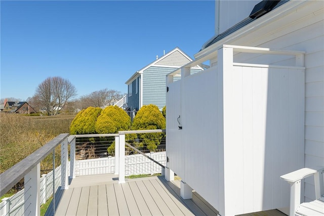 view of deck