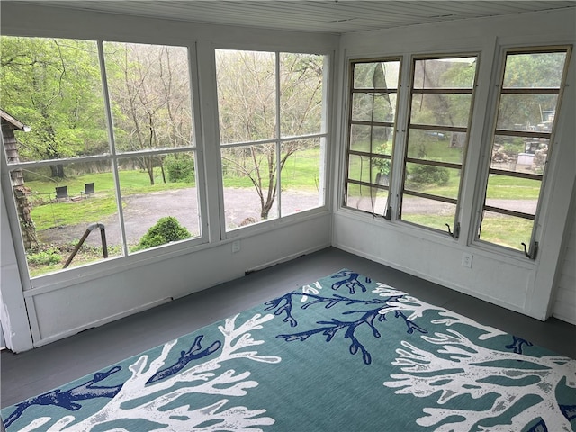 196 Columbia St, South Kingstown, RI 02879 - view of unfurnished sunroom