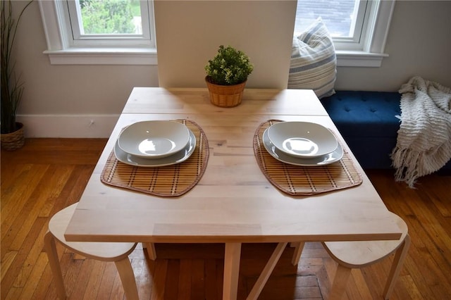 33 Almy St, Newport, RI 02840 - dining area with wood finished floors