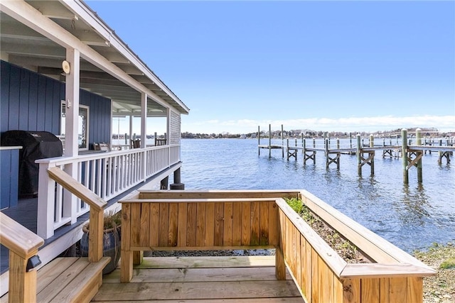 1597 Main Rd, Tiverton, RI 02878 - dock area with a water view