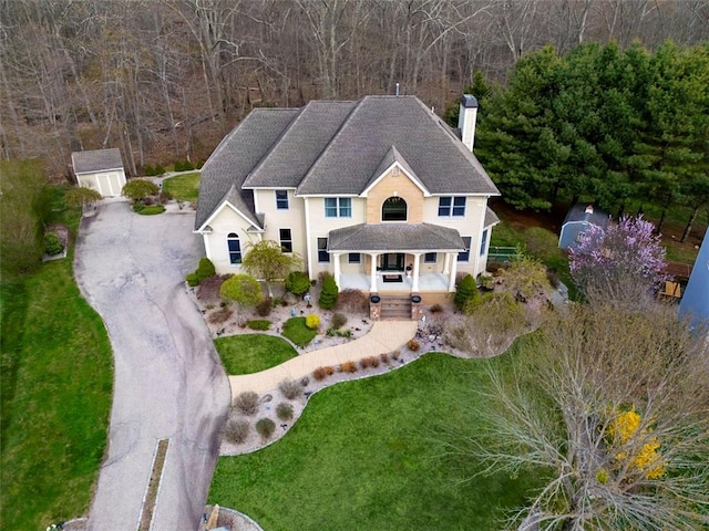 174 Windmill Dr, South Kingstown, RI 02879 - drone / aerial view
