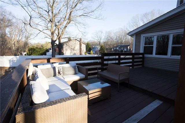 67 Highwood Dr, Coventry, RI 02816 - wooden terrace featuring outdoor lounge area
