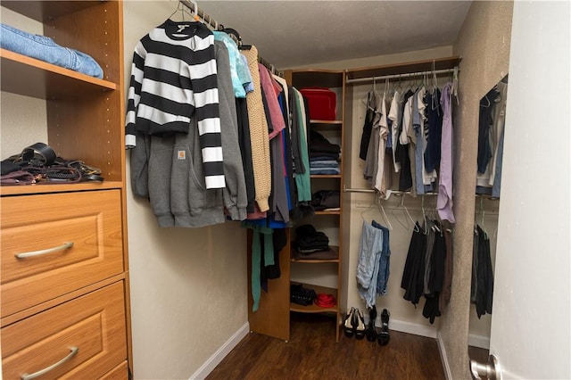 67 Highwood Dr, Coventry, RI 02816 - walk in closet featuring wood finished floors