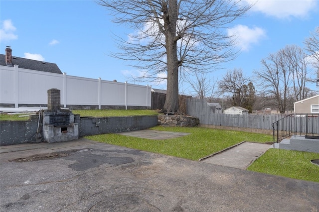 43 Eldorado St, Cranston, RI 02910 - view of yard with a patio area and a fenced backyard