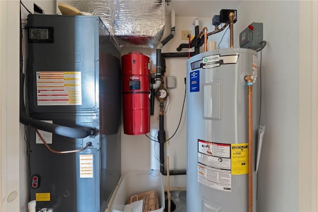 53 Conanicus Ave Unit 5A, Jamestown, RI 02835 - utility room with electric water heater