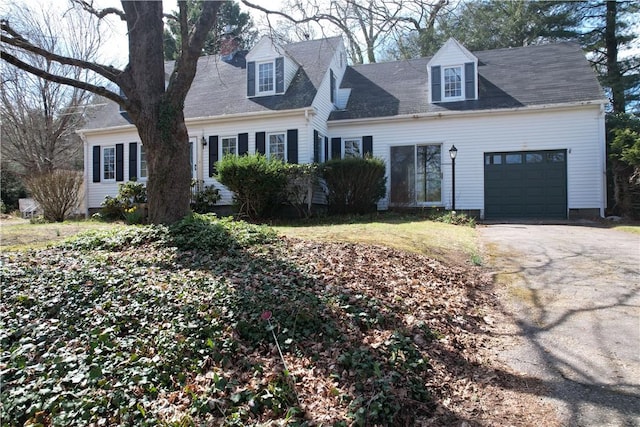23 Rockland Dr, South Kingstown, RI 02879 - cape cod home featuring an attached garage and driveway