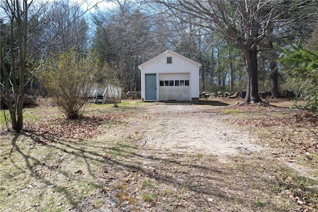 23 Rockland Dr, South Kingstown, RI 02879 - view of garage