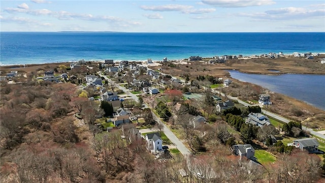 137 Rosebriar Ave, South Kingstown, RI 02879 - birds eye view of property featuring a residential view and a water view