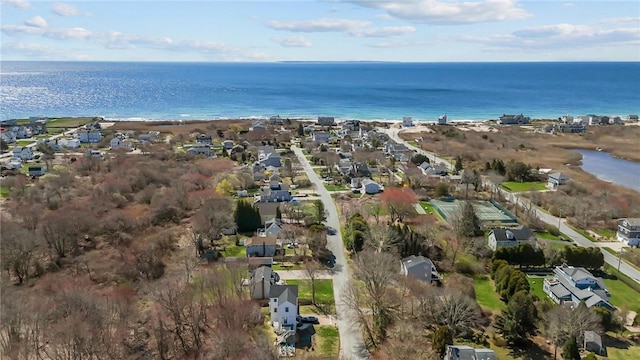 137 Rosebriar Ave, South Kingstown, RI 02879 - birds eye view of property with a residential view and a water view