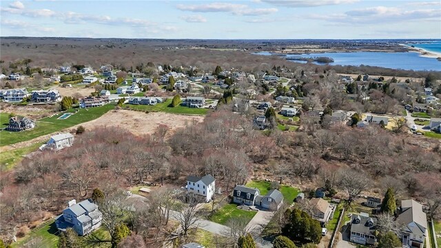 137 Rosebriar Ave, South Kingstown, RI 02879 - aerial view featuring a residential view and a water view