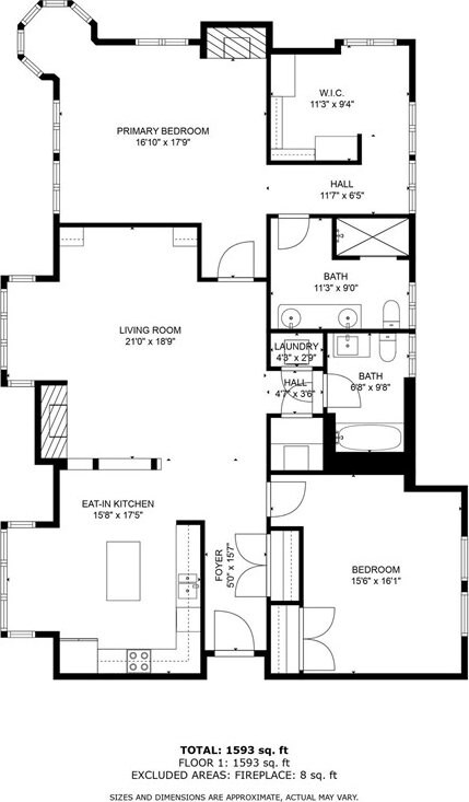 78 Rhode Island Ave Unit 5, Newport, RI 02840 - view of layout