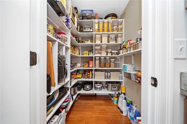 view of pantry