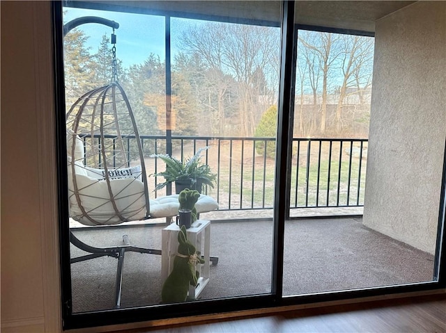 sunroom with a wealth of natural light