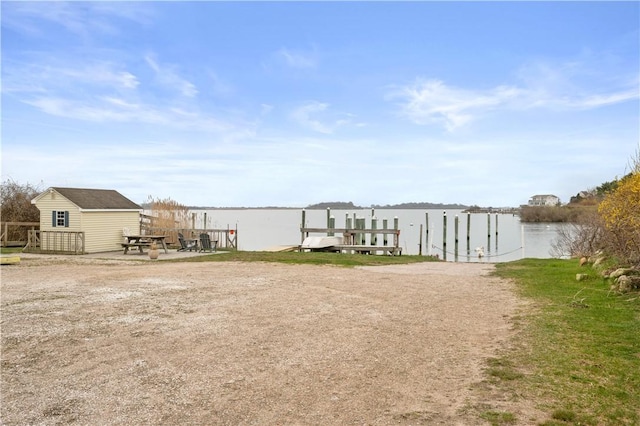 26 E Bayview Rd, Charlestown, RI 02813 - view of dock with a water view