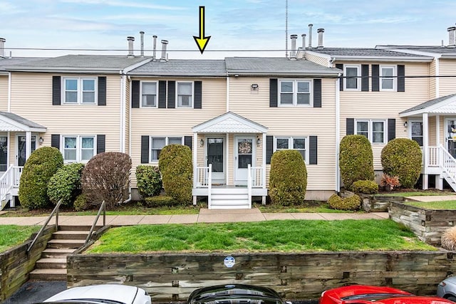 view of townhome / multi-family property