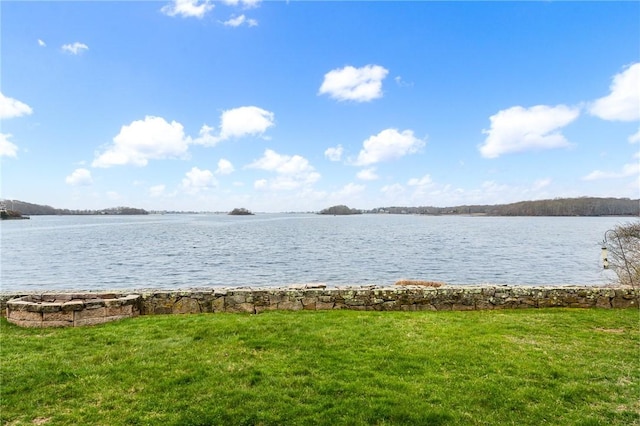 property view of water