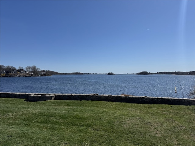 view of water feature