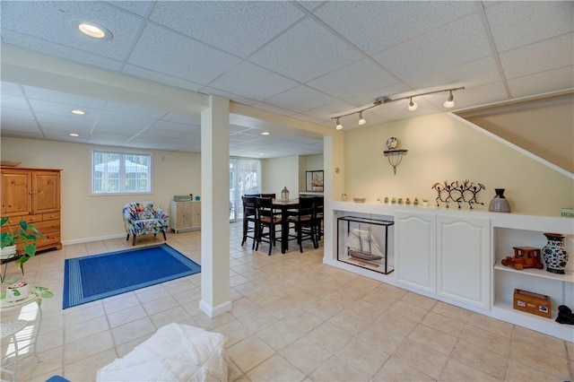 30 Rock Ridge Rd, Westerly, RI 02891 - interior space featuring track lighting and light tile patterned flooring