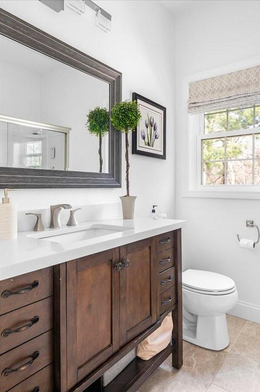 120 S Rd, East Greenwich, RI 02818 - bathroom featuring vanity and toilet