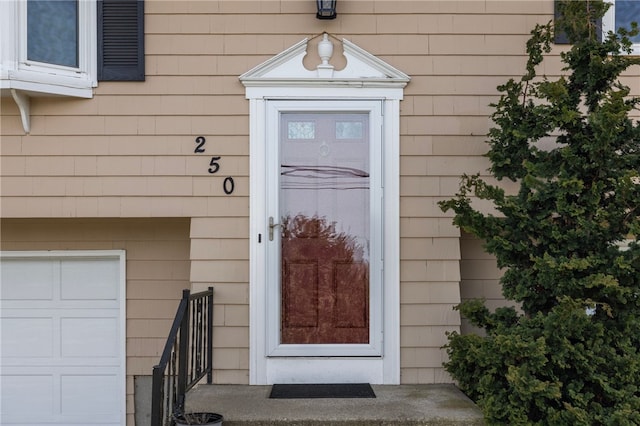 view of entrance to property