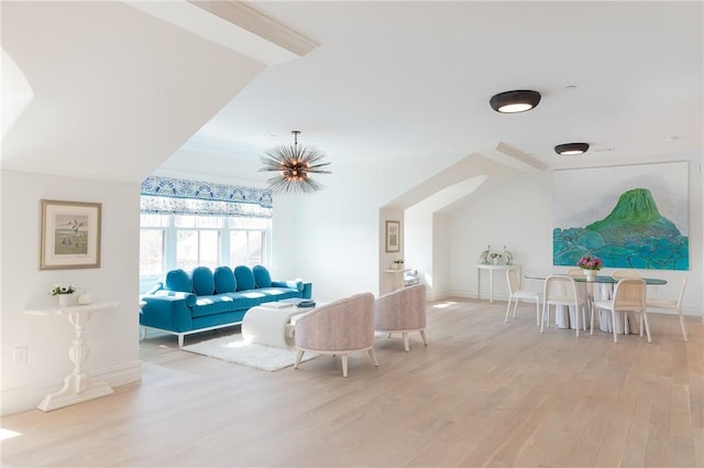 78 Rhode Island Ave Unit 8, Newport, RI 02840 - living area featuring wood finished floors and baseboards